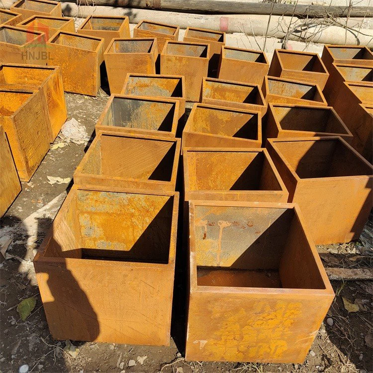 Corten Steel Planter Boxes