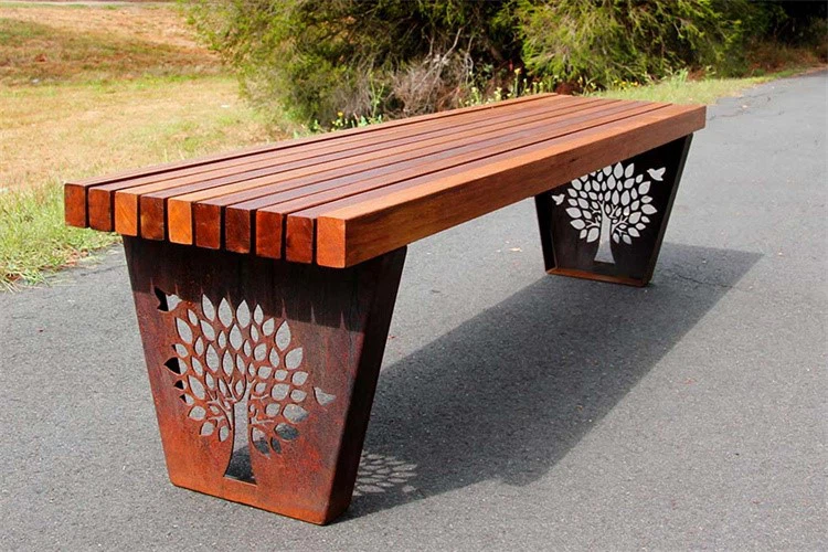 Outdoor corten bench 20 Outdoor corten bench 20