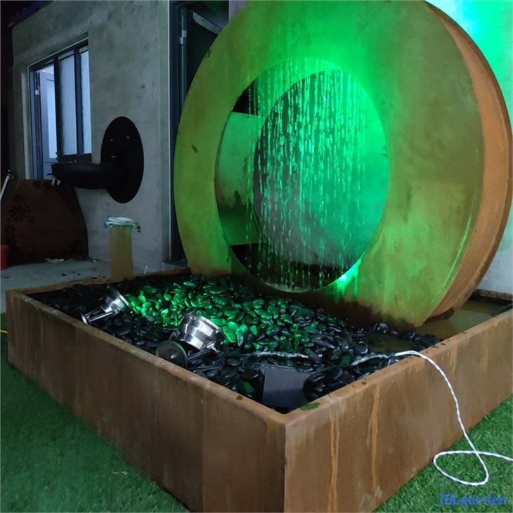 Corten Steel Water Feature
