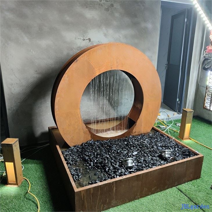 Corten Steel Water Feature