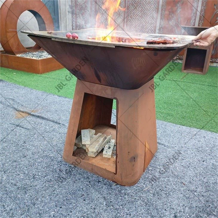Fire Pit With Bbq Grate