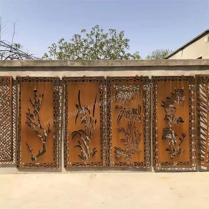 Metal Screen Fencing Panels