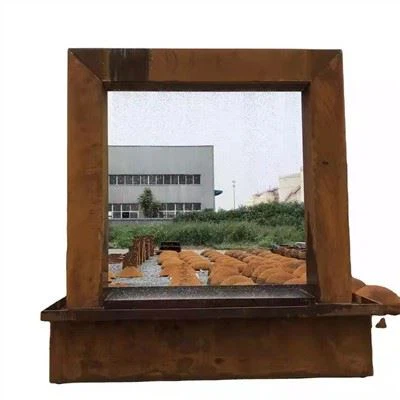 תכונת מים לקערת פלדה קורטן
