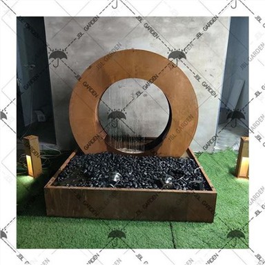 וילון גשם מתכת קורטן פלדה תכונת מים