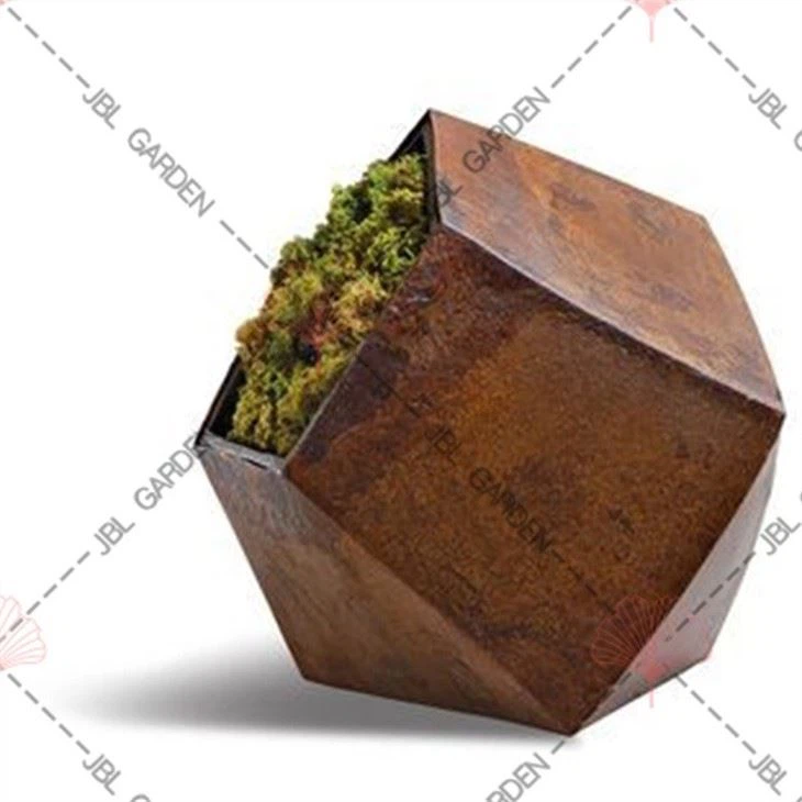 Tin Trough Planter