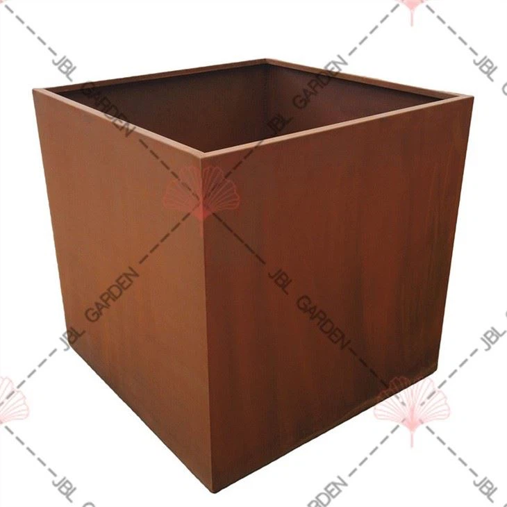 Tin Trough Planter