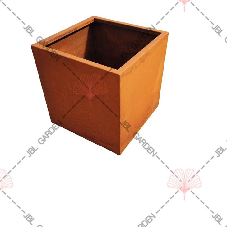 Tin Trough Planter