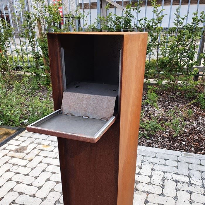 Metal Garden Mailbox Post Box