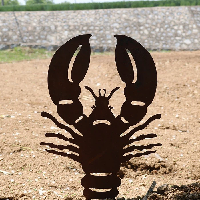 Rusty Garden Sculptures For Park Decoration