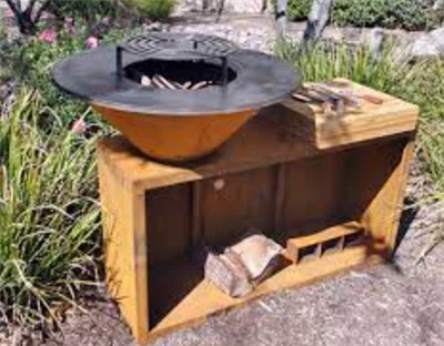 קמפינג BBQ גריל