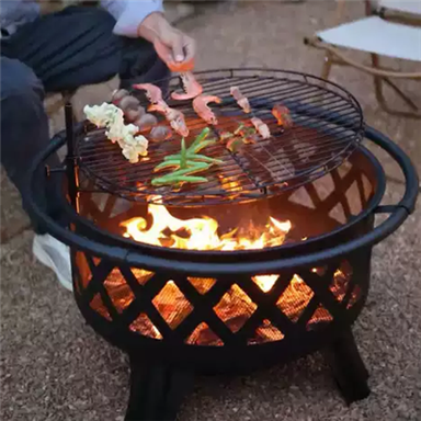 קערת אש פלדה חיצונית