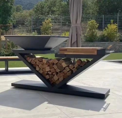 Wood Burning BBQ Stove Fire Pit factory